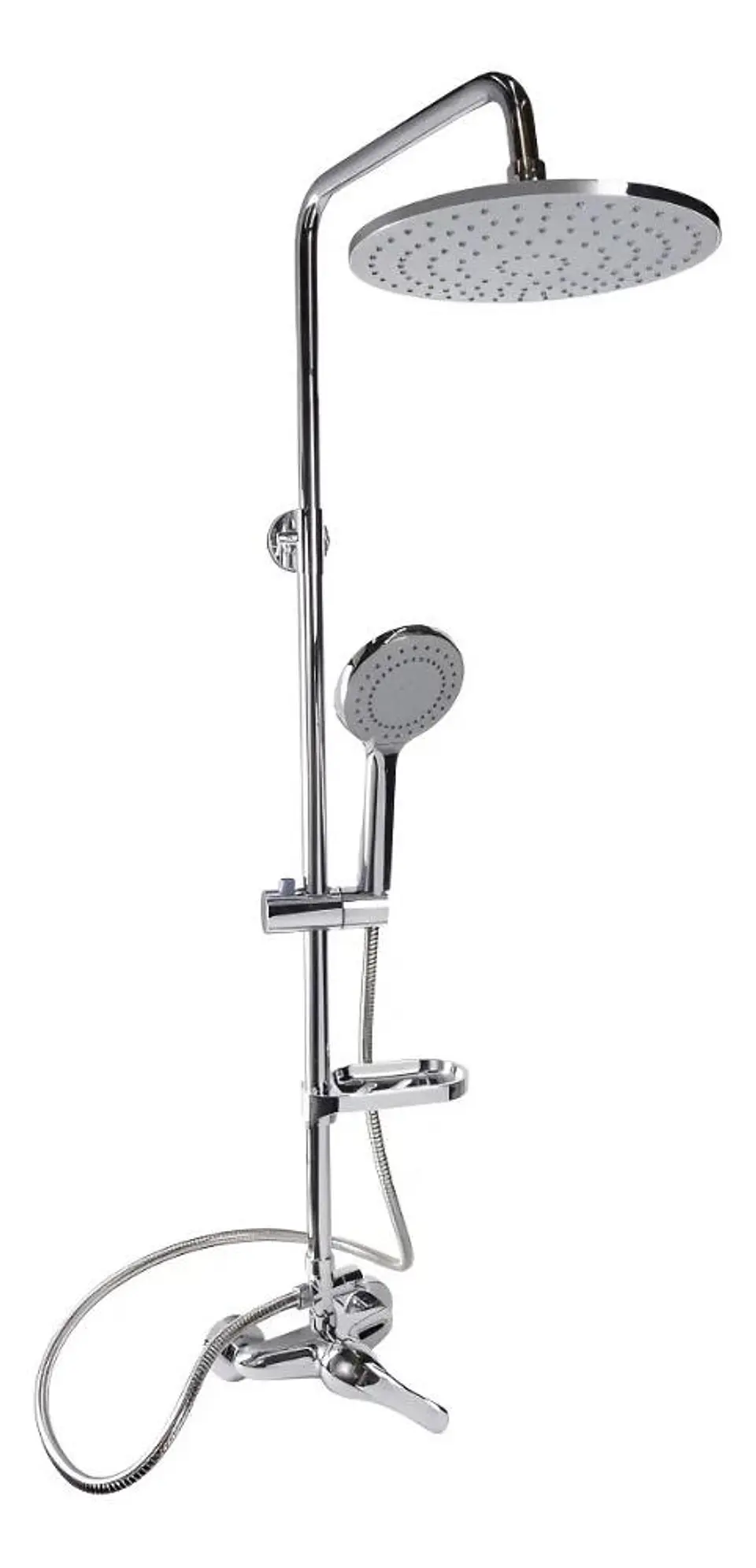 Columna Ducha Circular Con Monomando Ducha 7