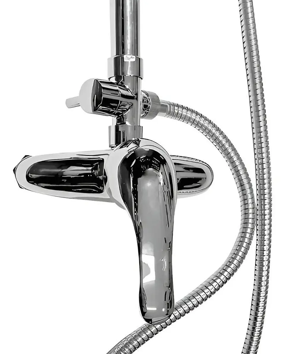 Columna Ducha Circular Con Monomando Ducha 9