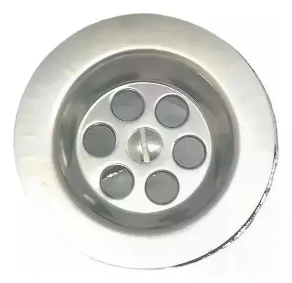 Desague Lavatorio 1.1/4 Pulgadas Plastico Taumm Blanco Blanco 3