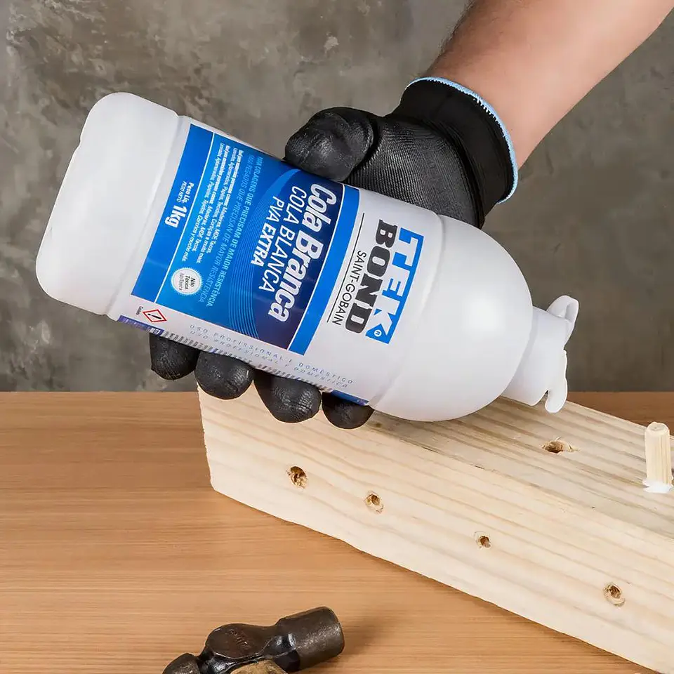 Cola Blanca Pva Extra 500g Manualidades Madera Tekbond 2