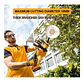 Cortacerco Inalámbrico 2800rpm Ingco Naranja - Miniatura 6
