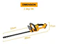 Cortacerco Inalámbrico 2800rpm Ingco Naranja - Miniatura 7