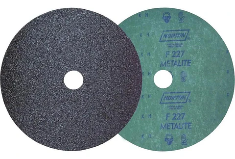 Disco Fibra Desbaste Abrasivo Norton F224 G36 115x22mm 4 1/2 Marrón Oscuro
