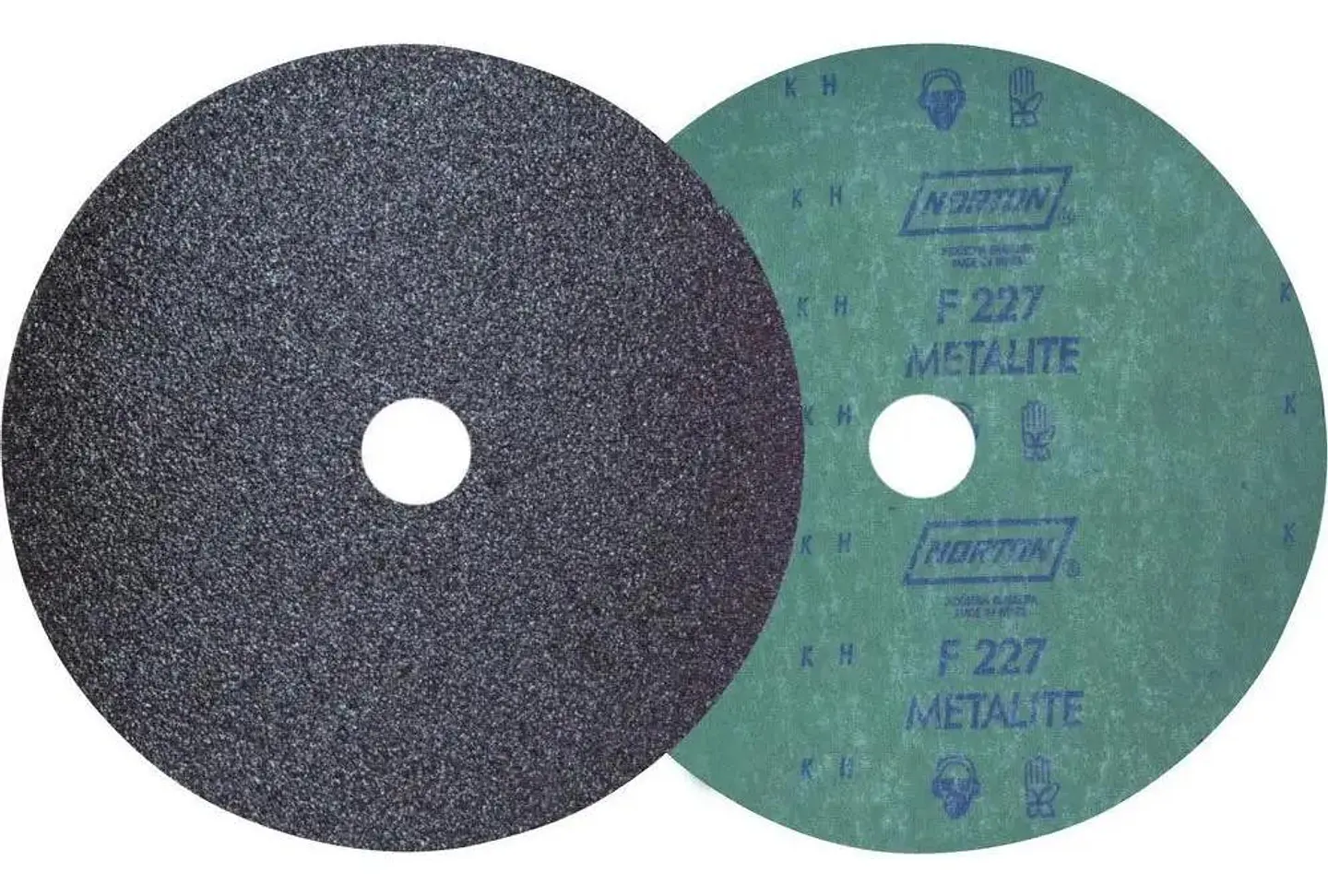 Disco Fibra Desbaste Abrasivo Norton F224 G36 115x22mm 4 1/2 Marrón Oscuro 1