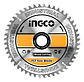 Disco Sierra Circular Ingco Madera 210 Mm 48t Tsb121022 Gris Oscuro - Miniatura 1