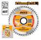 Disco Sierra Circular Ingco Madera 210 Mm 48t Tsb121022 Gris Oscuro - Miniatura 2