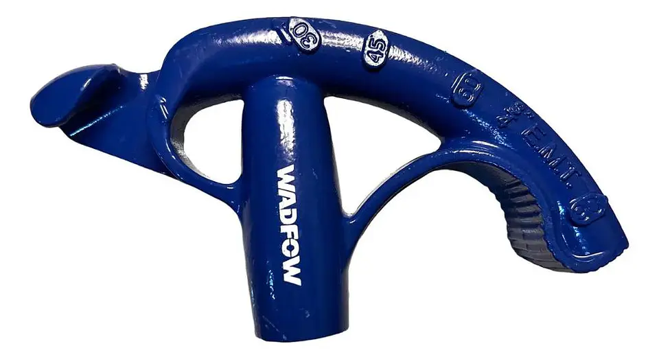 Dobladora Curvadora Emt 20 Mm Sin Mango Acero // Color Azul Azul 5
