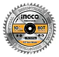 Disco Sierra Ingleteadora Industrial Ingco 80t 10 P 254 Mm Plateado - Miniatura 2