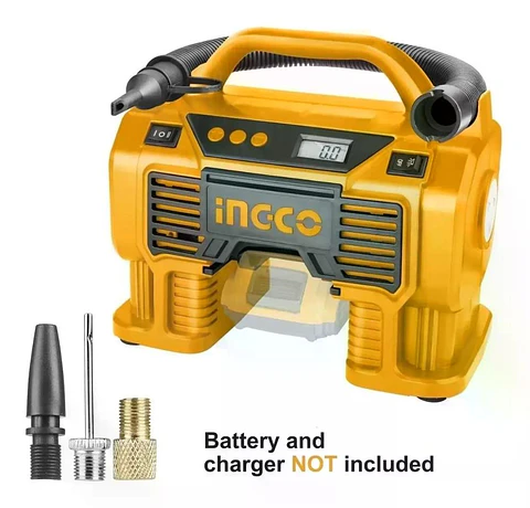 Compresor Para Auto Ingco Amarillo 50 Khz