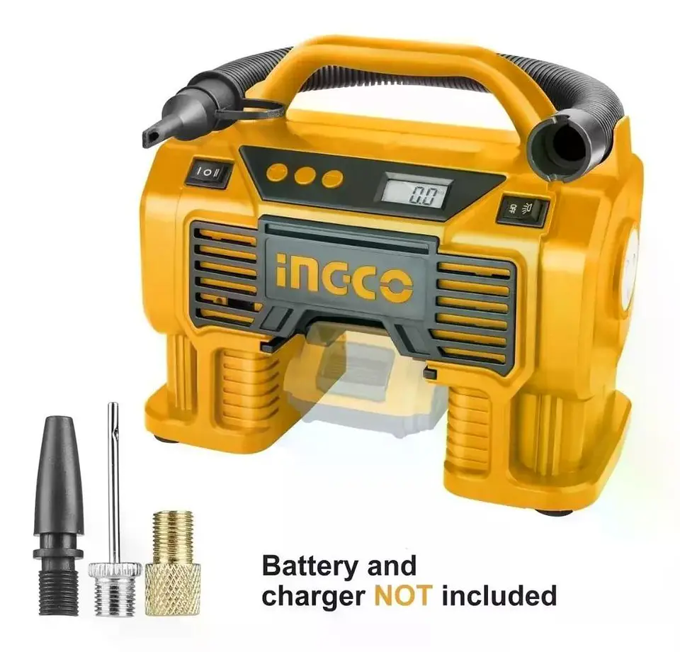 Compresor Para Auto Ingco Amarillo 50 Khz 1