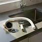 Desague Plastico Lavaplatos 1 1/2 Con Tubo Rebalse Taumm Blanco - Miniatura 3