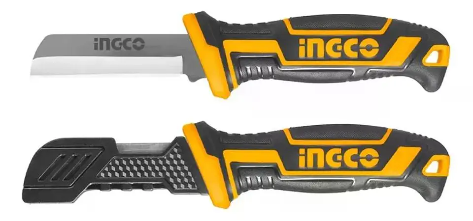 Cuchillo Pelacables Hoja Recta 200mm Ingco Hpk82101 4