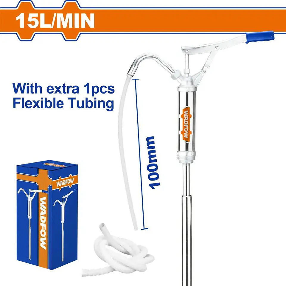Bomba Trasvasadora Manual De Aceite 15 L/min Wadfow Why2515 4