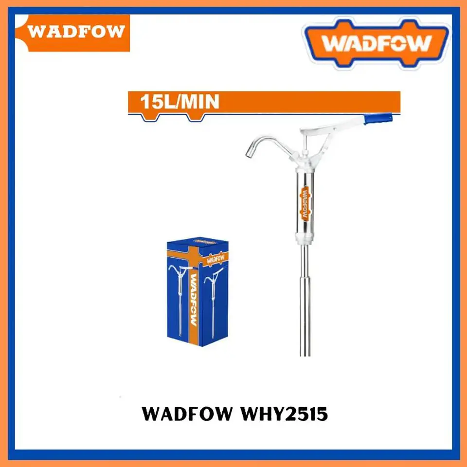 Bomba Trasvasadora Manual De Aceite 15 L/min Wadfow Why2515 5
