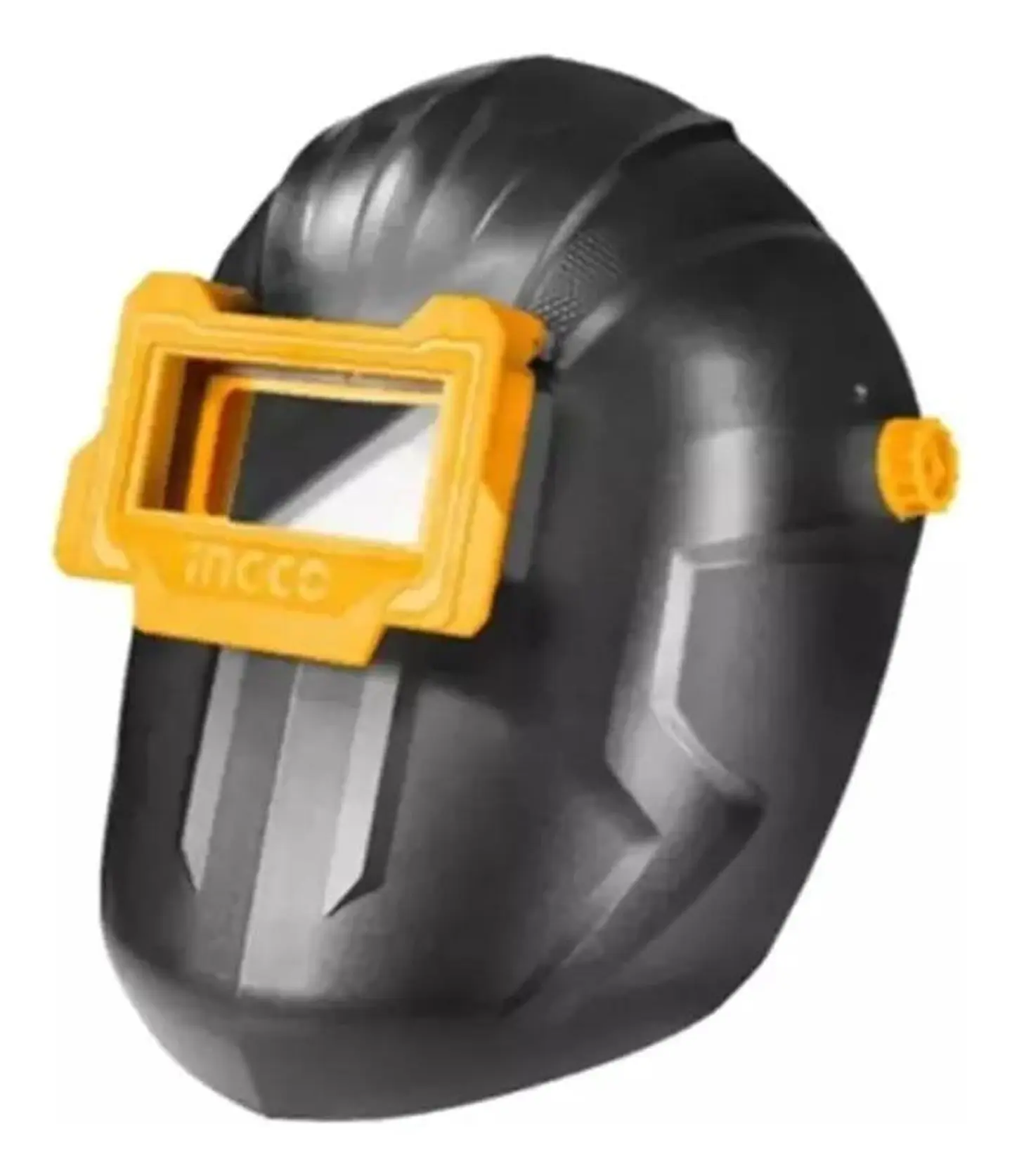 Careta Para Soldar 100% Pp Vidrio 110x90x3mm Color Negro Negro 3