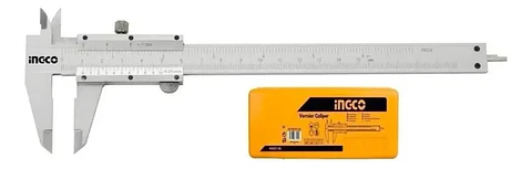 Calibre De Acero Con Estuche De Plástico Ingco Hvc01150