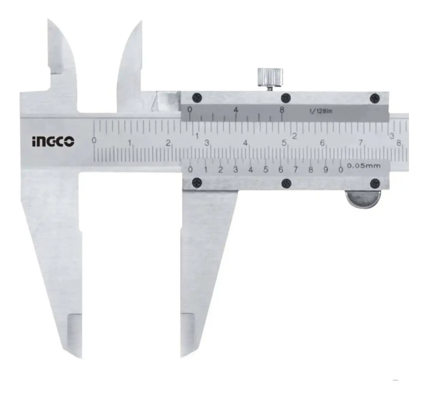 Calibre De Acero Con Estuche De Plástico Ingco Hvc01150 3