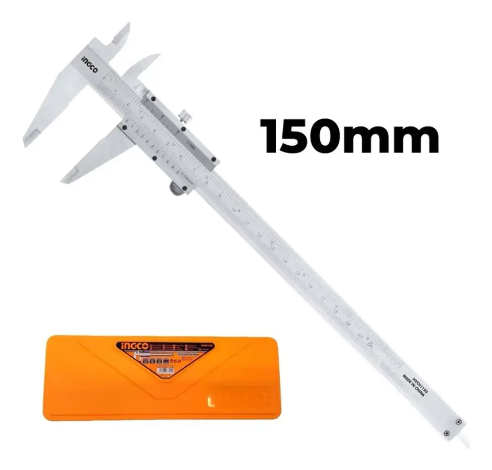 Calibre De Acero Con Estuche De Plástico Ingco Hvc01150 4