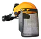 Careta Mascara Seguridad Ingco Industrial De Malla Hfspc21 Naranjo/negro - Miniatura 6