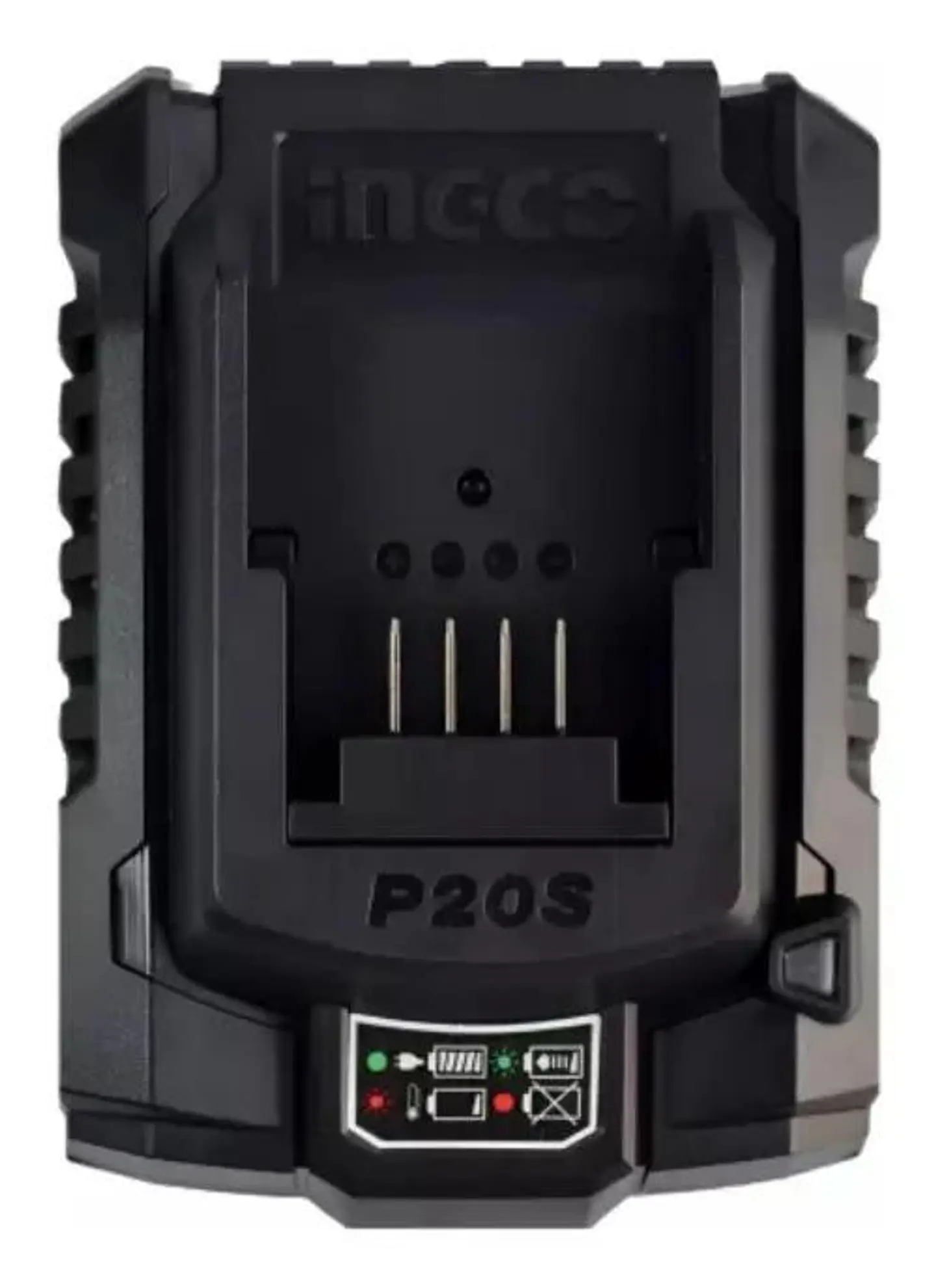 Cargador De Baterías Ingco 20v Industrial Fcli2001-7 2