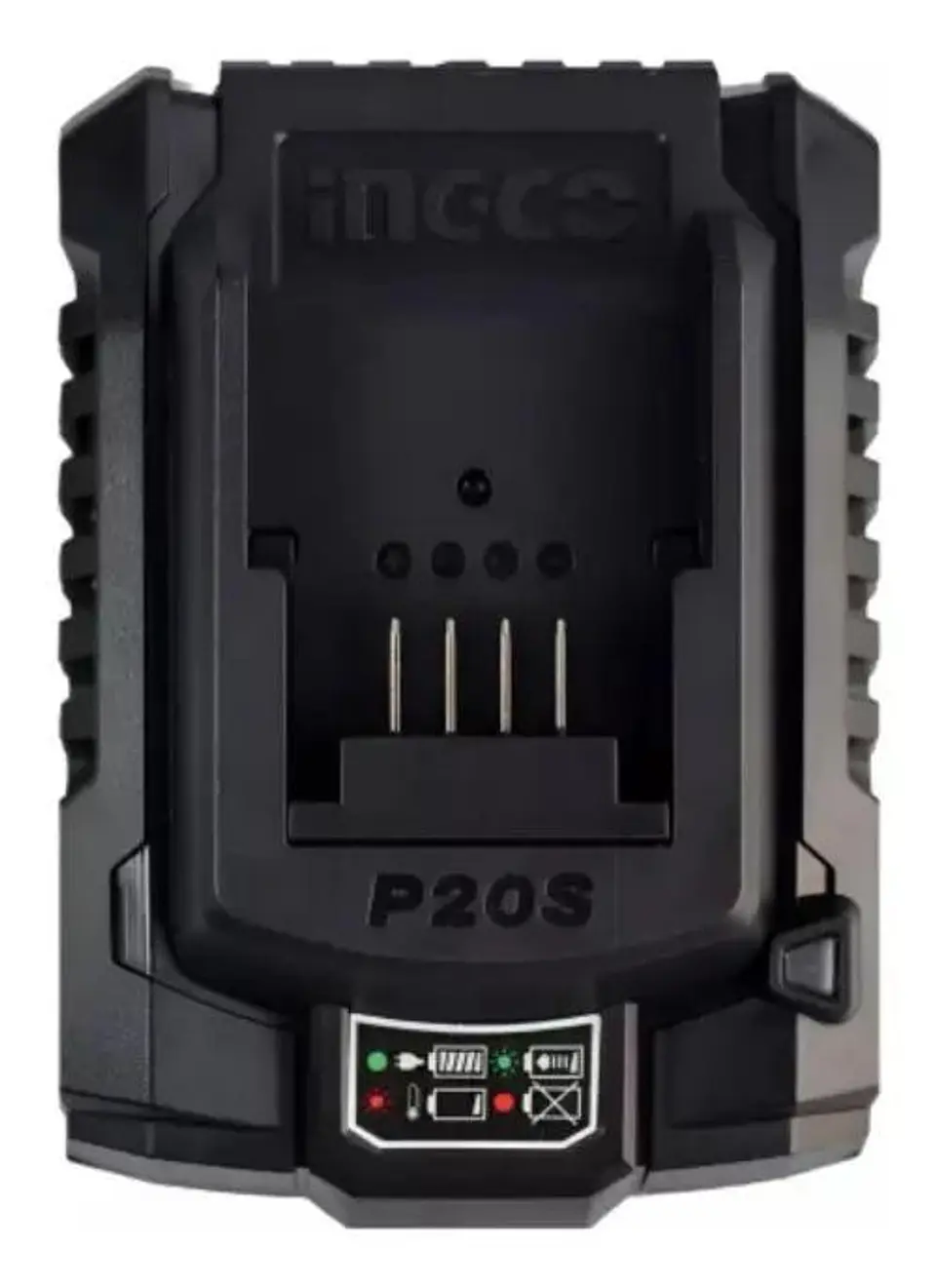 Cargador De Baterías Ingco 20v Industrial Fcli2001-7 2