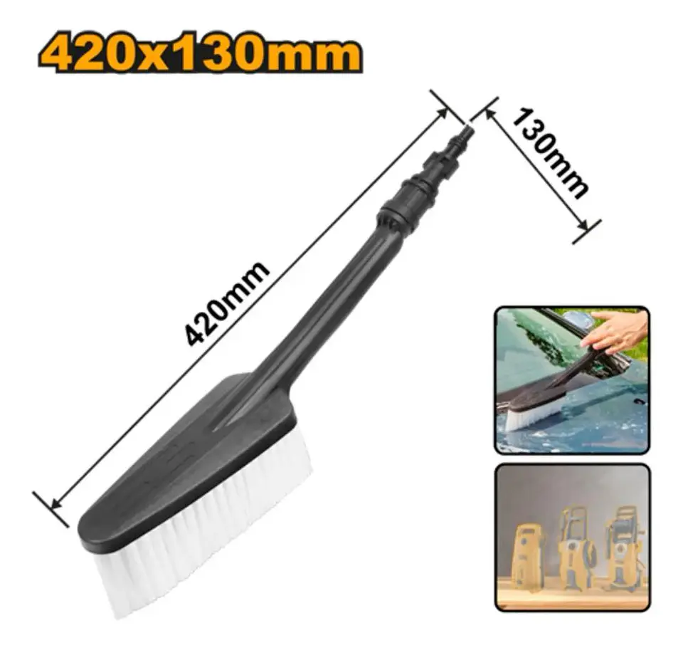 Cepillo Para Hidrolavadora Fijo Ingco Hfb4301 Negro 0 Negro No 5