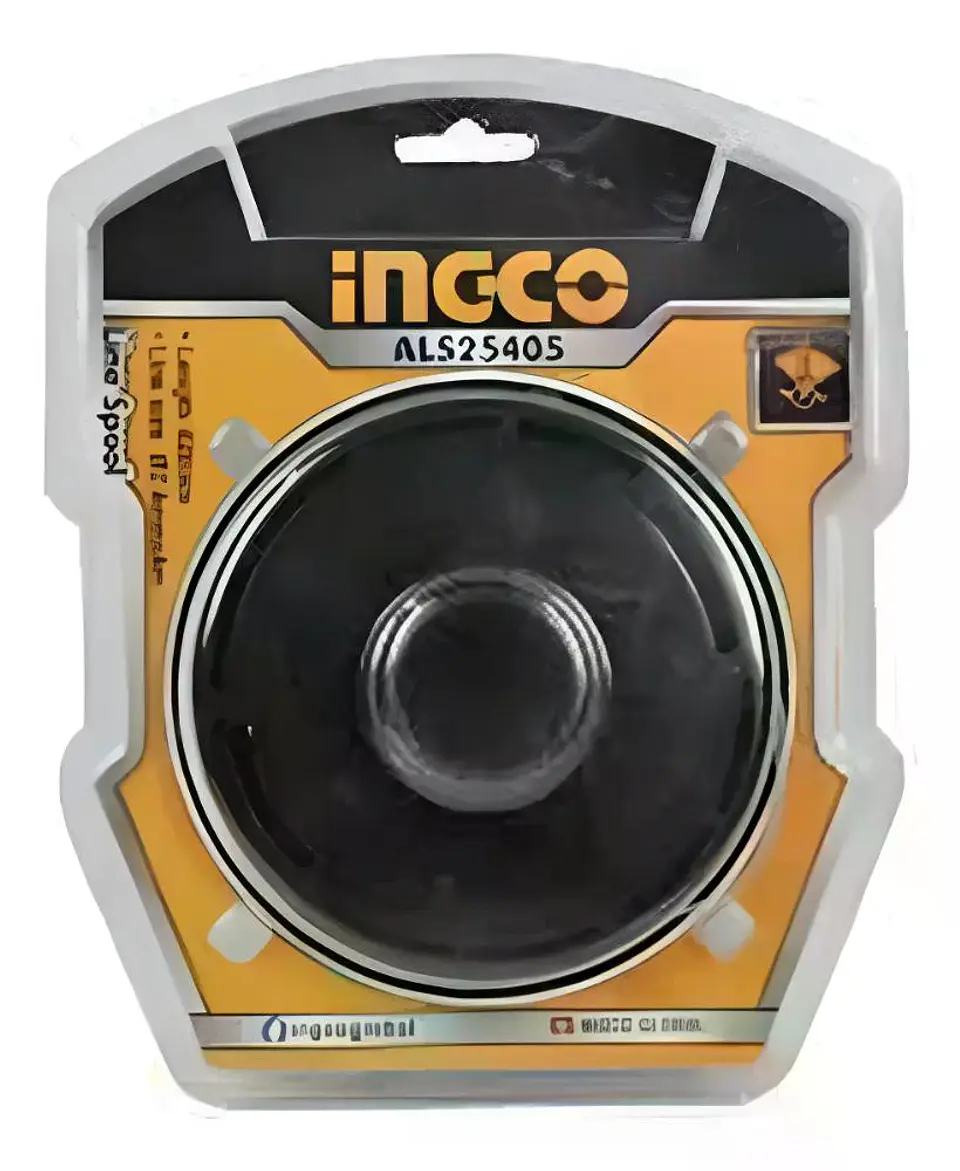 Carrete Hilo Para Orilladora 2,4 Mm X 4 M Ingco Als25405 Negro 1