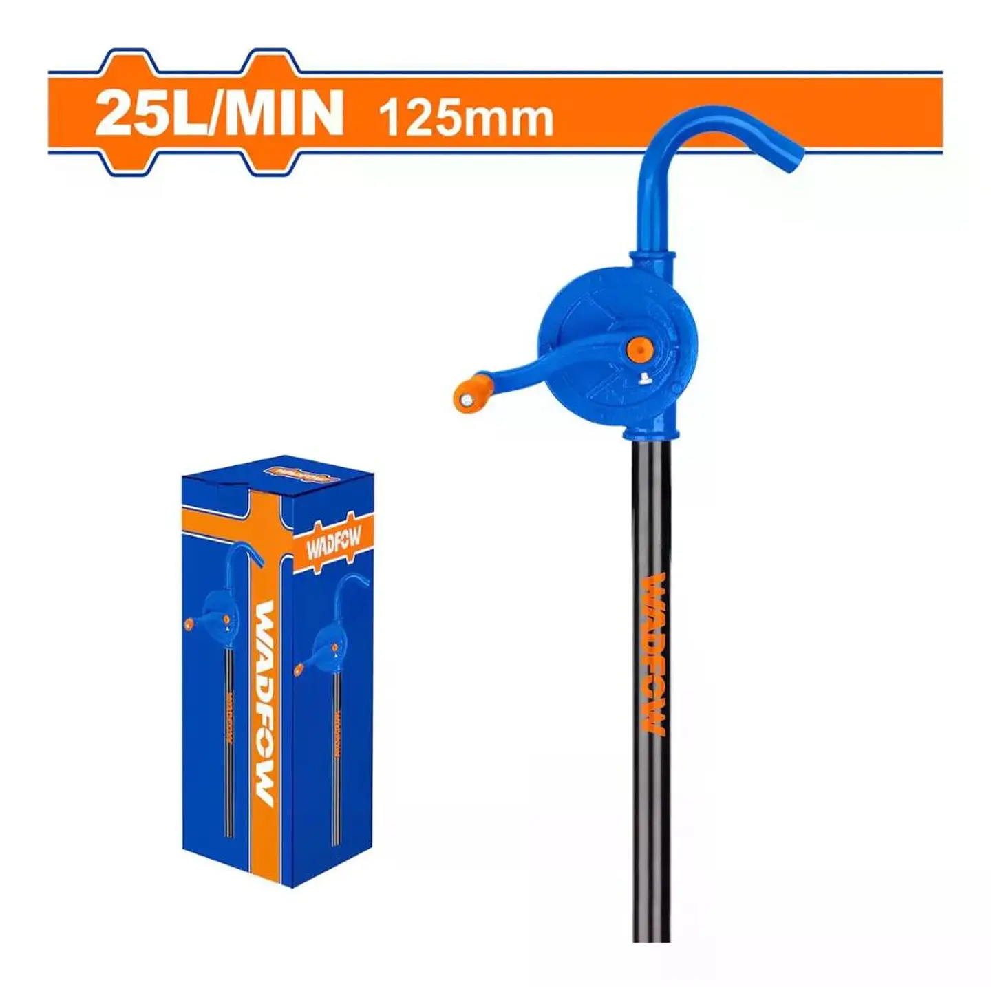 Bomba Trasvasadora Manual De Aceite 25 L/min Wadfow Why2525 4