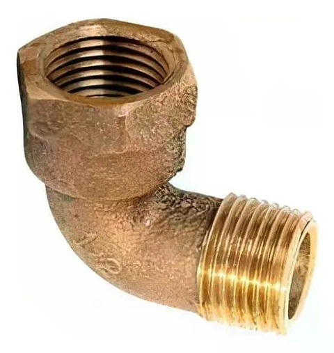 Codo De Bronce Hi-he 1/2 Taumm