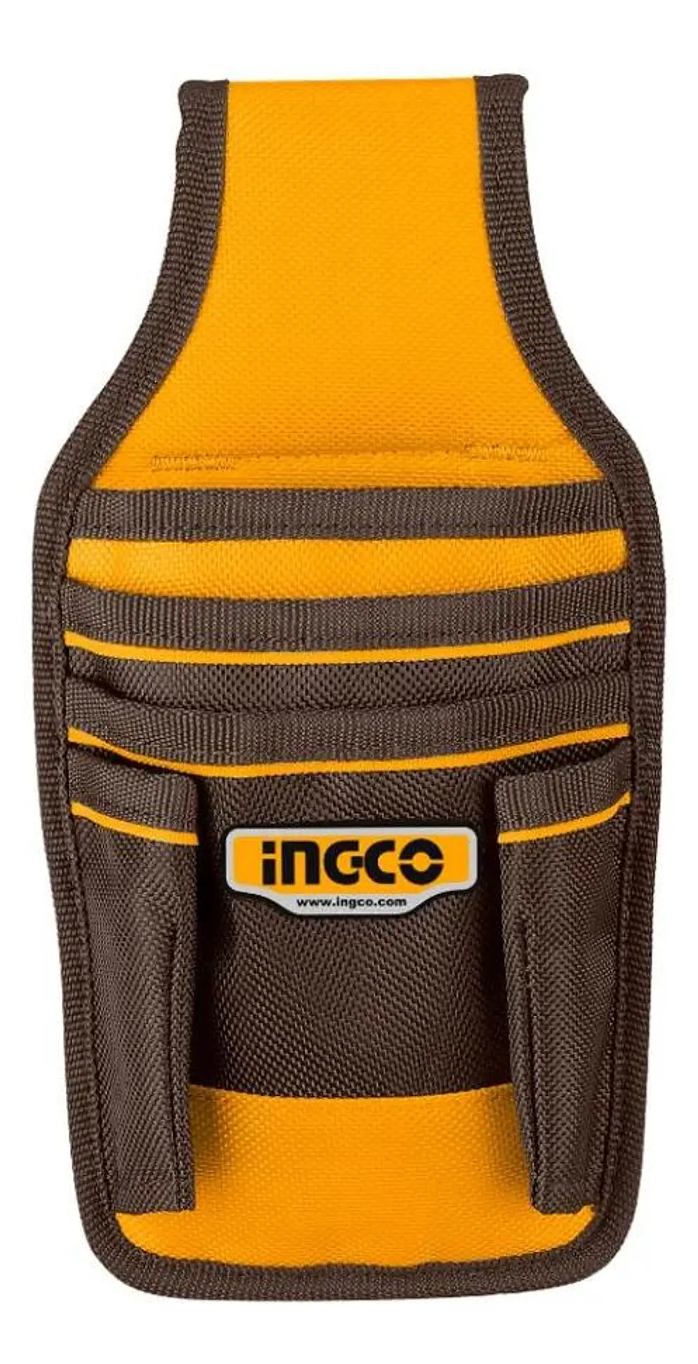 Cinturon Coleto Porta Herramientas Ingco 5 Bolsil Htbp040128 Amarillo 2