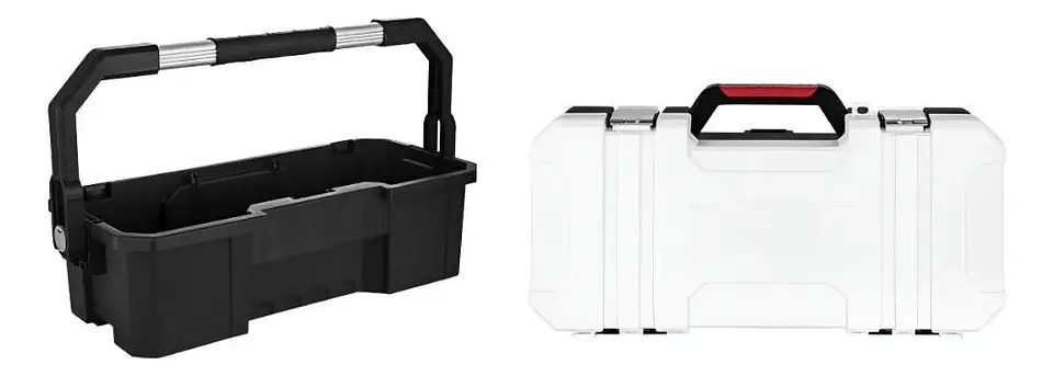 Caja Herramientas Plástica Ubermann 43x33x12 Cm Negro Negro/blanco/rojo 1