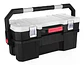 Caja Herramientas Plástica Ubermann 43x33x12 Cm Negro Negro/blanco/rojo - Miniatura 2