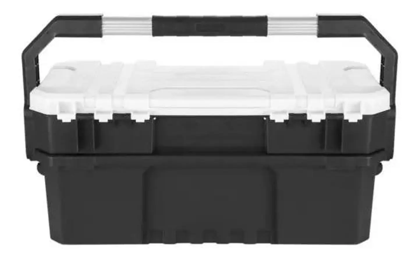 Caja Herramientas Plástica Ubermann 43x33x12 Cm Negro Negro/blanco/rojo 4