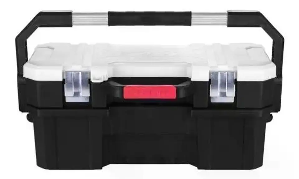 Caja Herramientas Plástica Ubermann 43x33x12 Cm Negro Negro/blanco/rojo 5