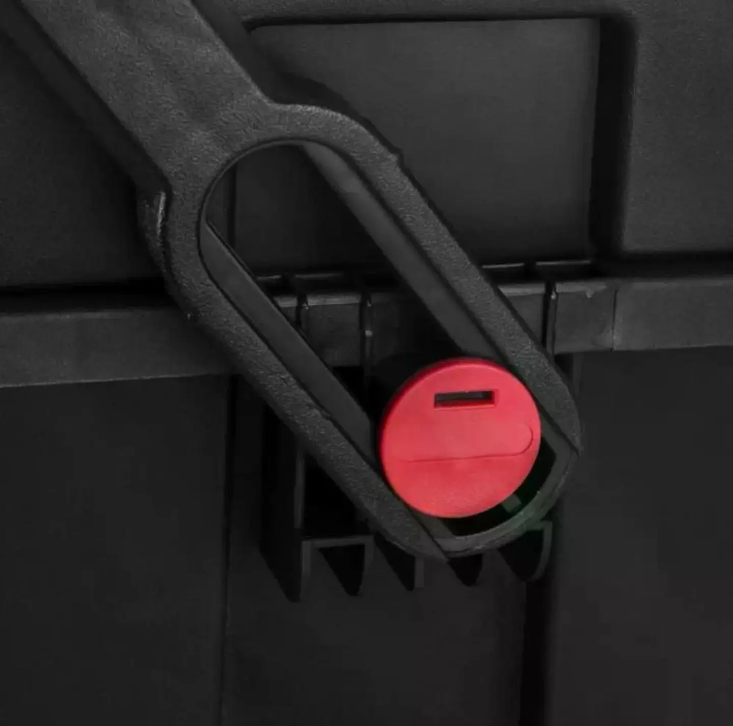 Caja Herramientas Plástica Ubermann 43x33x12 Cm Negro Negro/blanco/rojo 8