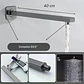 Brazo Para Ducha 40 Cm Kassel Taumm Deluxe Premium - Miniatura 3