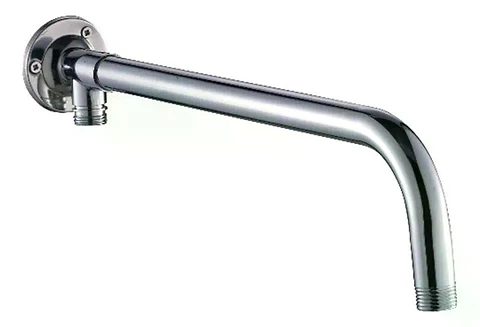 Brazo Metalico Para Plato Ducha Conectado A Flexible Taumm
