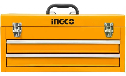 Caja De Herramientas Ingco Ica Industrial 28lt 520x218x243mm Amarillo