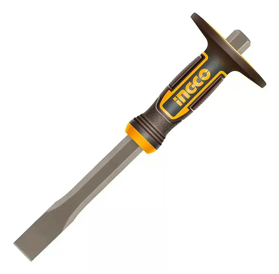 Cincel Plano Hormigon Cemento Concreto 25x19x305 Mm Ingco 1