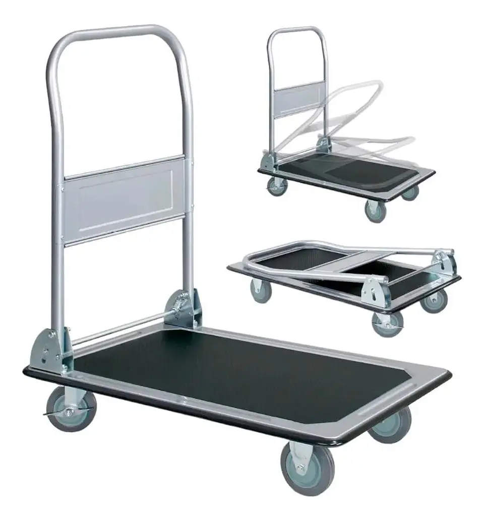 Carro Plegable Acero 150 Kg Mirlo 73x47x82 Cm Hc150a 2