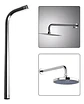 Brazo Para Plato Ducha Cromado Largo 30cm 1/2puLG He Taumm Cromado - Miniatura 2