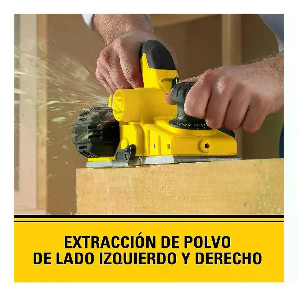 Cepillo Eléctrico Stanley 750 W Amarillo 3