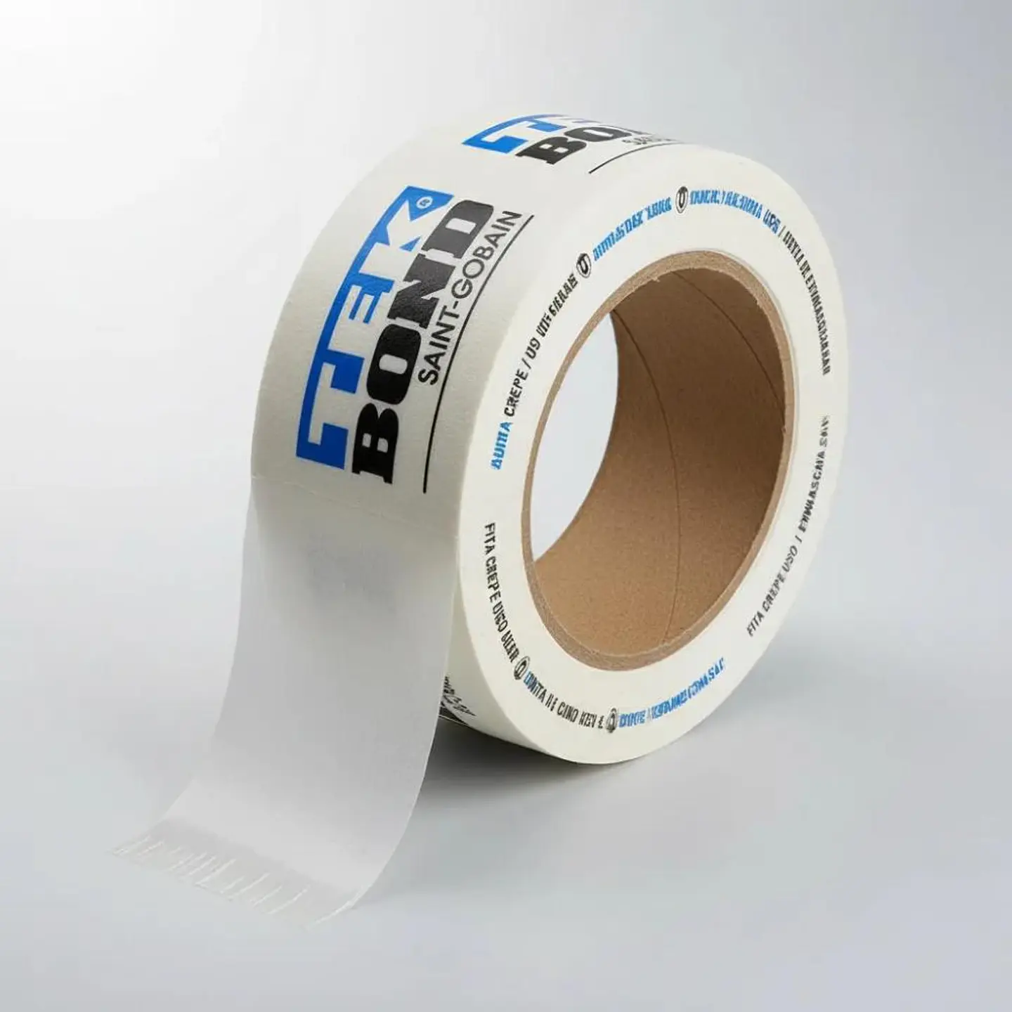 Cinta Adhesiva Crepe Enmascarar Masking Tap 48mm 50m Tekbond Blanco 3