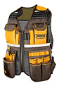 Chaleco Coleto Porta Herramientas Industrial Ingco Htvt09028 Color Amarillo - Miniatura 1