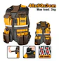 Chaleco Coleto Porta Herramientas Industrial Ingco Htvt09028 Color Amarillo - Miniatura 2
