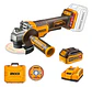 Esmeril Galletera Inalambrico 20v 115mm Ingco Cagli2111561 Naranja - Miniatura 3