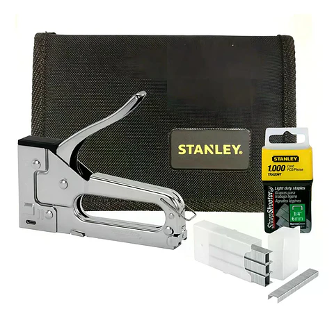 Engrapadora Metálica Trabajo Liviano + Grapas Stanley Tr45kc