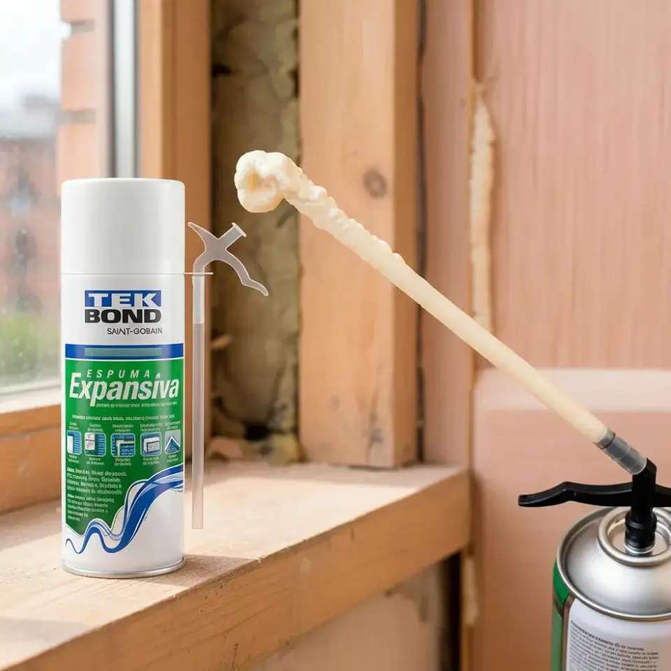 Espuma Expansiva Pu Tekbond 320 G / 500 Ml Uso General 1