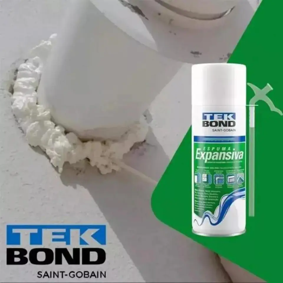 Espuma Expansiva Pu Tekbond 320 G / 500 Ml Uso General 6