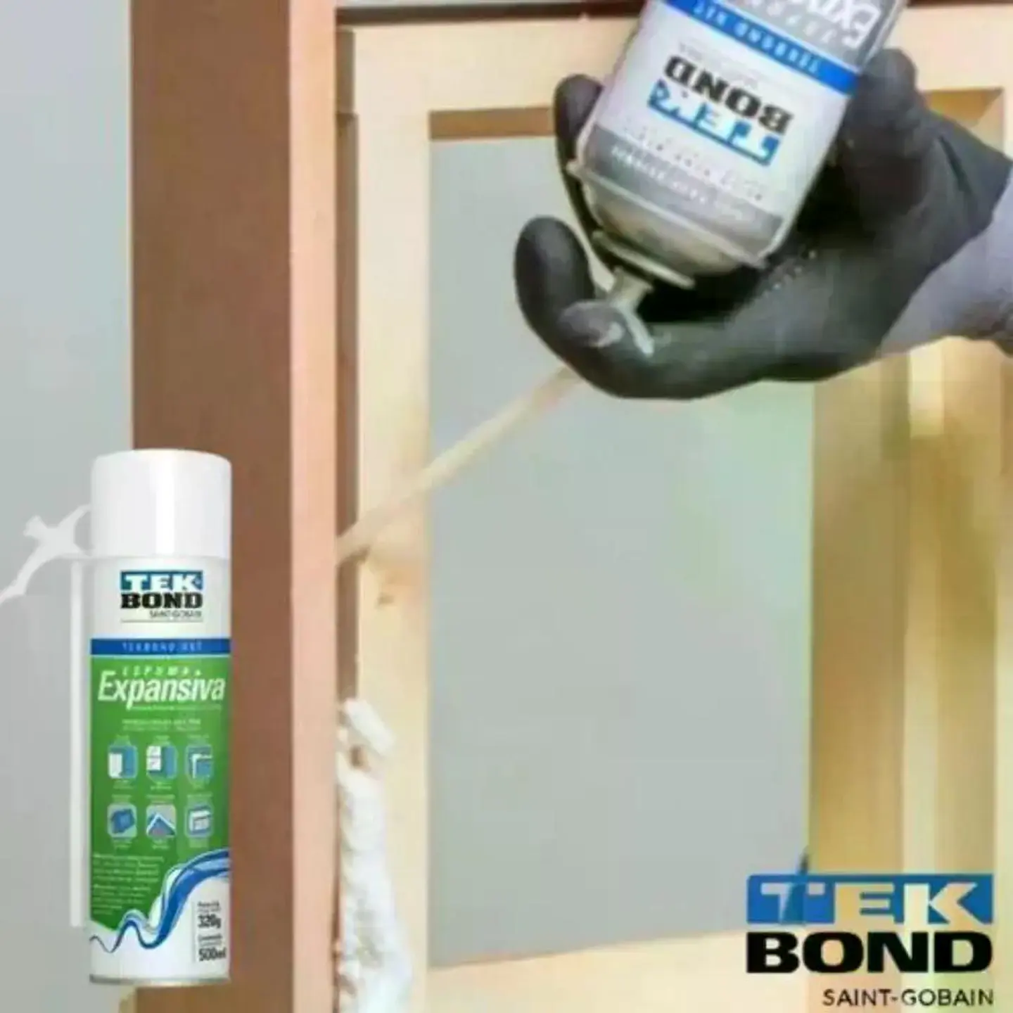 Espuma Expansiva Pu Tekbond 320 G / 500 Ml Uso General 7